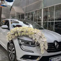 گل آرایی ماشین عروس  و دسته گل عروس در محل ‌گل|خدمات پذیرایی، مراسم|شیراز, زند|دیوار