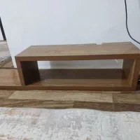 میز تلویزیون چوبی دیواری