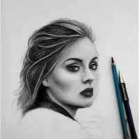 لوازم تحریر*طراحی سیاه قلم