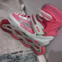 اسکیت دخترونه درحد نو  صورتی ش۳۴ال ۳۶|دوچرخه، اسکیت، اسکوتر|پاکدشت, پاکدشت (مامازند)|دیوار