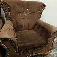 مبل راحتی هفت نفره مخمل راش|مبلمان خانگی و میز عسلی|نوشهر, |دیوار