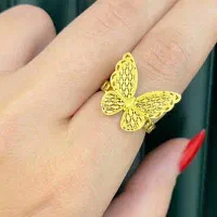 انگشتر پروانه ای  با دستبند پنج شیر ایسونوم