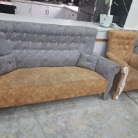 مبل ۷نفره همراه ۳تا عسلی