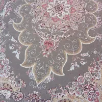 یک جفت فرش۹متری گردویی ۵۰۰شانه وپرده|فرش|خمینی‌شهر, |دیوار