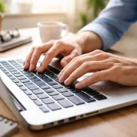 تایپ متون فارسی و انگلیسی