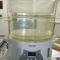 بخار پز ۳ طبقه سانی