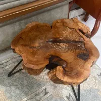 فروش سه عدد میز عسلی چوب طبیعی و پینترستی|مبلمان خانگی و میز عسلی|تربتحیدریه, شهرک ولیعصر|دیوار