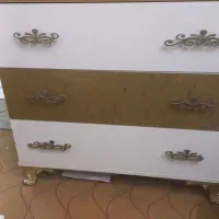 تخت خواب دو نفره ب همراه دو درآور|تخت و سرویس خواب|ری, دولت‌آباد|دیوار