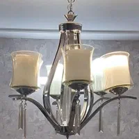 لوستر طرح غنچه ۶ شعله ۳ عدد تک شعله ۲ عدد|لوستر و چراغ آویز|خرم‌آباد, |دیوار