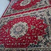 دو تخته فرش ۱۲ متری رنگ لاکی