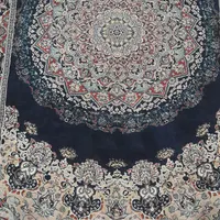 دو عدد قالیچه مستطیل وگرد