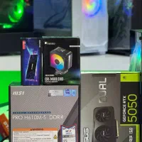 کیس گیمینگ رندرینگ RTX 5050 +I512400Fفول آکبند|رایانه رومیزی|مشهد, آبکوه|دیوار