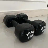 دمبل رکورد ۱۸کیلو