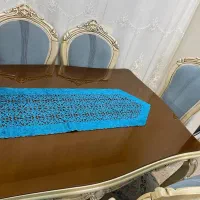 میز غذاخوری شش نفره