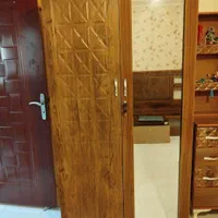 تخت .دراورهمراه بامیزآرایش.کمدلباس وپاتختی ست باهم|تخت و سرویس خواب|سمنان, |دیوار