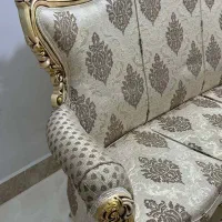 مبل سلطنتی ۹نفره|مبلمان خانگی و میز عسلی|قائم‌شهر, |دیوار