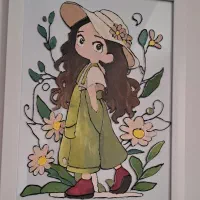 تابلو ویترای کار دست