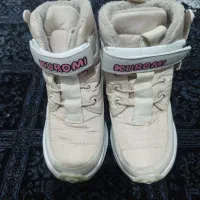 کفش کودک،نیم بوت کرومی  سایز28