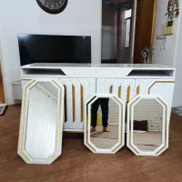 میز کنسول همراه با آینه|بوفه، ویترین، کنسول|ابهر, |دیوار