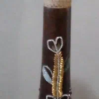 گلدان چوبی