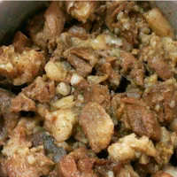 قرمه گوسفندی هیزمی