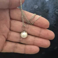 گردنبند مرواریدی رنگ ثایت|بدلیجات|کرمانشاه, |دیوار