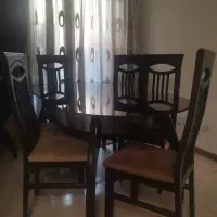 میز ۶ نفره ناهارخوری در حد نو|میز و صندلی غذاخوری|قم, باجک یک|دیوار