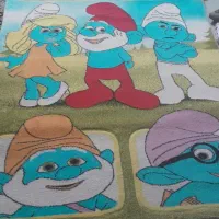 فروش فرش /قالیچه تاق کودک|فرش|ساری, |دیوار