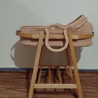 کریر  نیمه سایبان با پایه چوبی