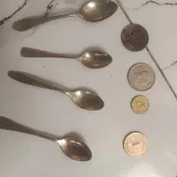 قاشق برنجی|کلکسیون اشیاء عتیقه|مشهد, کارمندان دوم|دیوار