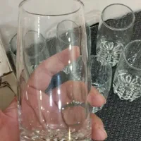 گلدان کریستال چک، لیوان و کاسه ترک، ظرف ایتالیایی|ظروف سرو و پذیرایی|بابلسر, |دیوار