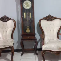 ساعت ایستاده کنسول وآیینه بوفه ومیزغذاخوری|بوفه، ویترین، کنسول|کرج, فاز ۴ مهرشهر|دیوار
