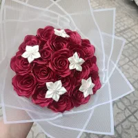 گل روبانی/ ولنتاین/ هدیه/آماده تحویل