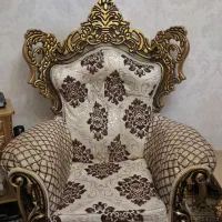 مبلمان استیل ۷نفره با ۳ عدد میز عسلی|مبلمان خانگی و میز عسلی|تهران, وصفنارد|دیوار