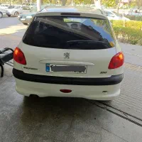 پژو۲۰۶ تیپ۵ مدل ۹۴|خودرو سواری و وانت|اصفهان, پوریای ولی|دیوار