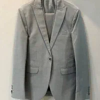 فروش دو دست کت و شلوار مردانه (مشکی و طوسی)|لباس|سمنان, |دیوار