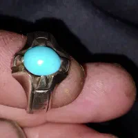 فیروزه محک عجمی سنگ نشان مهره