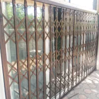 حفاظ اکاردونی درب ریلی کرکره ای محافظ درب|مصالح و تجهیزات ساختمان|دزفول, |دیوار