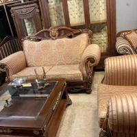 دو دست مبل سلطنتی ایتالیایی و ناهارخوری|مبلمان خانگی و میز عسلی|تهران, حسین‌آباد|دیوار