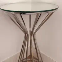 میز عسلی آینه‌ای