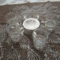 مقداری ظروف ،چینی، ودیگروسایل وسرویس کریستال