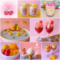 تولیدی انواع شمع های دست‌ساز.