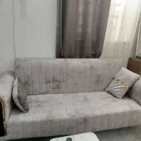 مبل هفت نفره طوسی