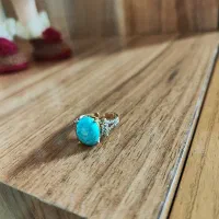 انگشتر نگین فیروزه