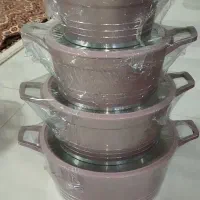 سرویس قابلمه چدن گرانیت