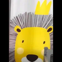 پرده اتاق کودک به‌ همراه لوازم دیگر