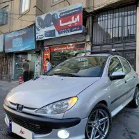 پژو ۲۰۶ تیپ ۶ اتومات مدل ۸۸ سلامت