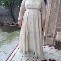 لباس مجلسی سفید اکلینی