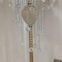 آباژور با آویز کریستالی