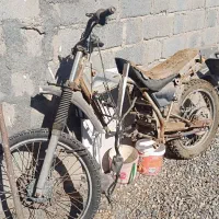 موتور|موتورسیکلت|بند زرک, |دیوار